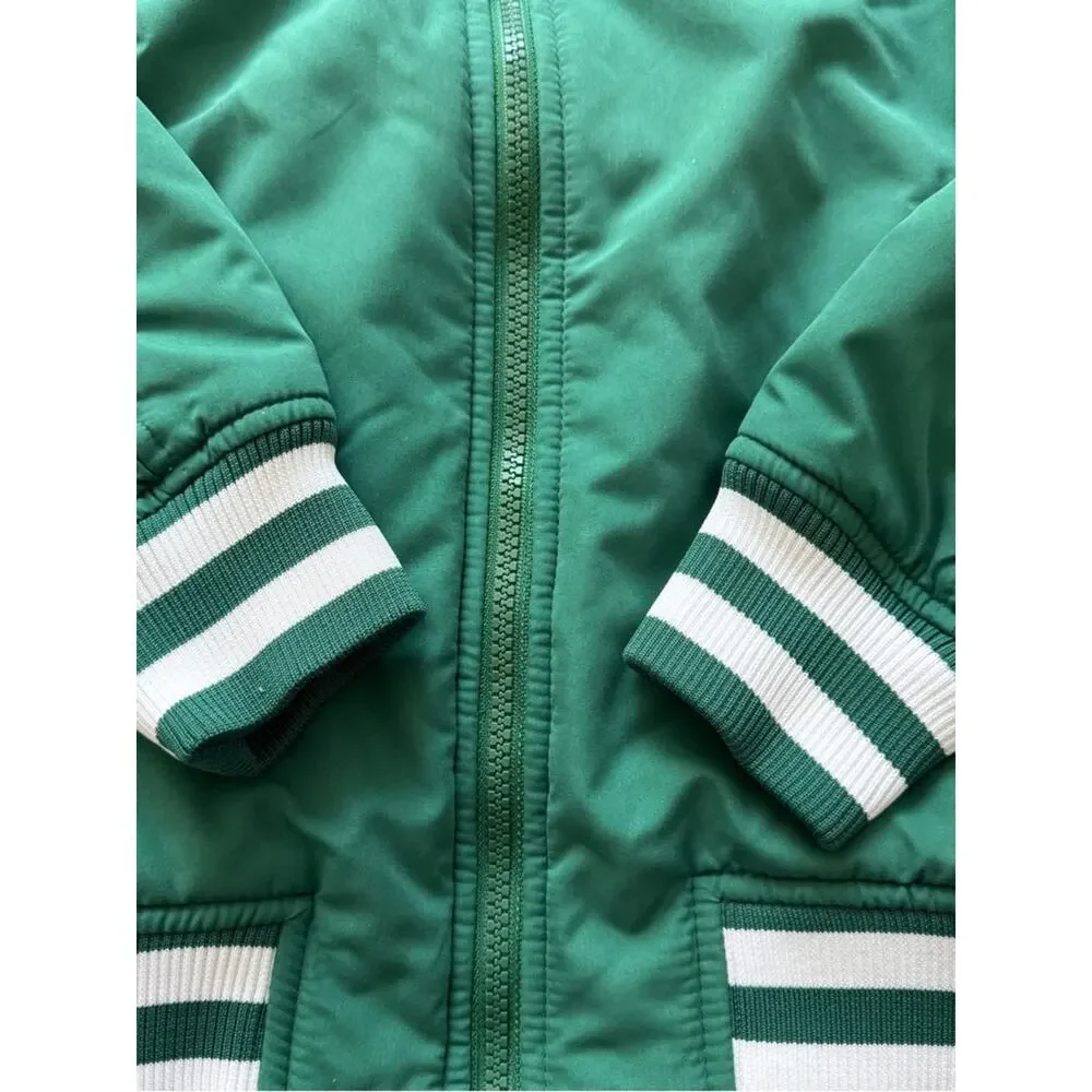 Old Navy Boys Bomber Varsity Jacket Patch Large 10-12